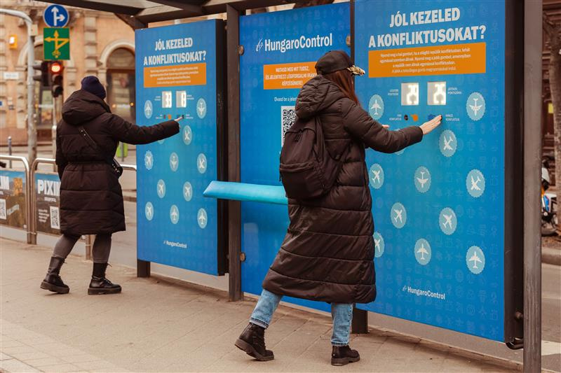 Hungarocontrol toborzási kampány-